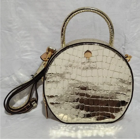 Kate Spade Andi Metallic Canteen Bag - Picture 2 of 11